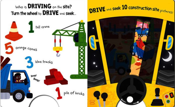 Drive & Seek Digger - A Magic Find & Count Adventure