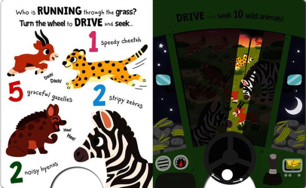 Drive & Seek Safari - A Magic Find & Count Adventure