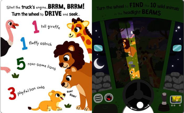 Drive & Seek Safari - A Magic Find & Count Adventure