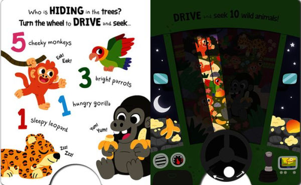 Drive & Seek Safari - A Magic Find & Count Adventure