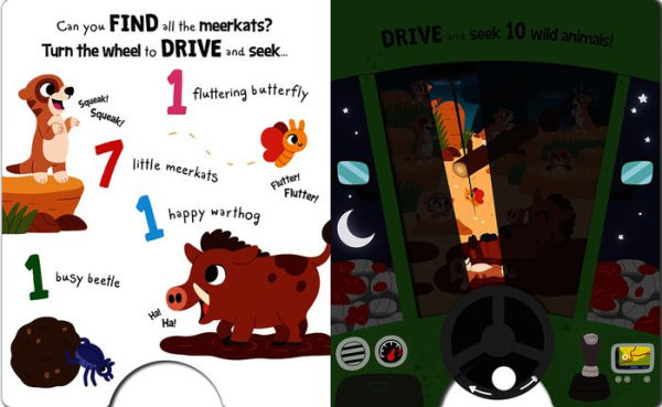 Drive & Seek Safari - A Magic Find & Count Adventure