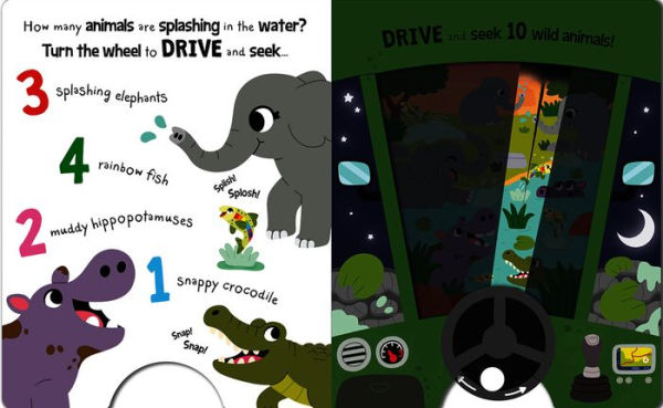 Drive & Seek Safari - A Magic Find & Count Adventure