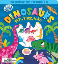 Title: Easy Peely Dinosaurs - Peel, Stick, Play!, Author: Holly  Hall