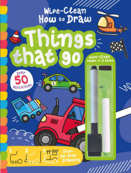 Title: Wipe-Clean How to Draw Things That Go, Author: Jenny Copper