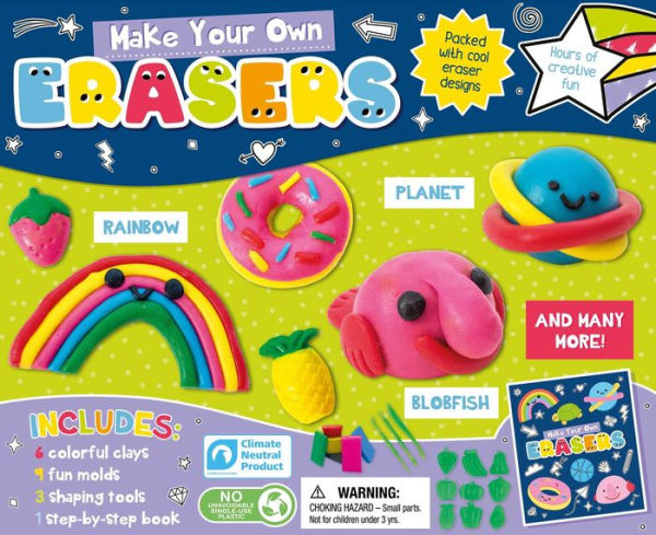 Barnes and Noble Make Your Own Erasers: Craft Box Set for Kids