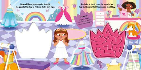 Princess Party: with Interactive Maze