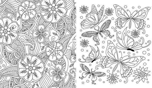 At One With Nature-All-In-One Relaxation Coloring Kit: Includes 500-Piece Color-In Jigsaw, Coloring Book and 6 Coloring Markers