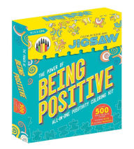 Title: The Power Of Being Positive: Includes 500 Piece Color-In-Jigsaw and More!, Author: IglooBooks