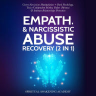 Title: Empath & Narcissistic Abuse Recovery (2 in 1): Covert Narcissism Manipulation + Dark Psychology, Toxic/ Codependent Mother, Father (Parents) & Intimate Relationships Protection, Author: Spiritual Awakening Academy