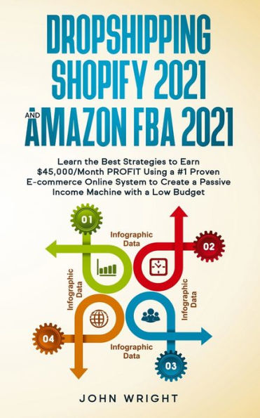 Dropshipping Shopify 2021 and Amazon FBA 2021: Learn the Best Strategies to Earn $45,000/Month PROFIT Using a #1 Proven E-commerce Online System Create Passive Income Machine with Low Budget