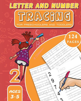 Letter and Number Tracing: for Preschoolers and Toddlers Vol. 2