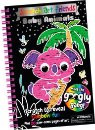 Title: Scratch Art Friends Baby Animals, Author: Bookoli