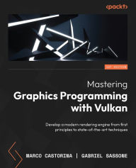 Title: Mastering Graphics Programming with Vulkan: Develop a modern rendering engine from first principles to state-of-the-art techniques, Author: Marco Castorina