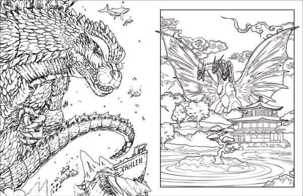 Godzilla: The Official Coloring Book