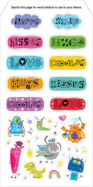 Very Hungry Worry Monsters Letter-Writing Pad
