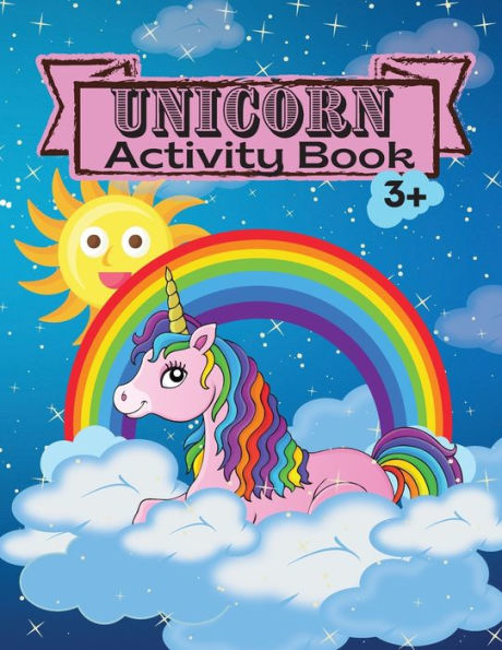 Barnes and Noble Unicorn Activity Book: Children Activity Coloring