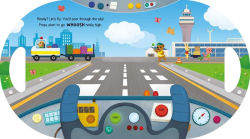 Alternative view 3 of Fly Me! Plane: Interactive Driving Book