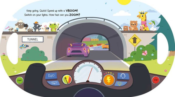 Drive Me! Race Car: Interactive Driving Book