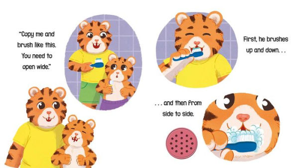 Tiger's Toothbrush: Learn to Brush Your Teeth with this Noisy Book!