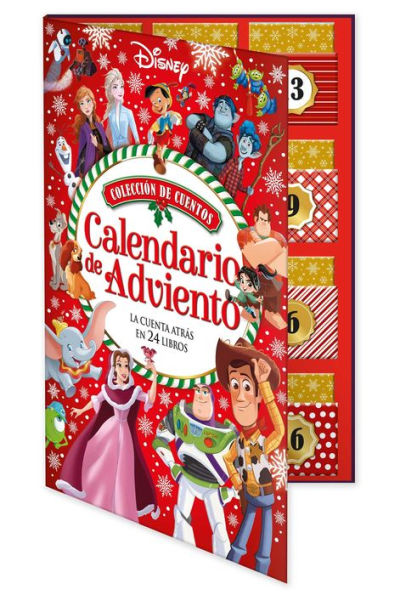 Disney Calendario de Adviento: Colecciï¿½n de Cuentos: La Cuenta Atrï¿½s en 24 Libros