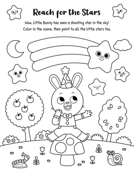 Hearts, Stars, Rainbows Coloring Set: with Color-Changing Markers