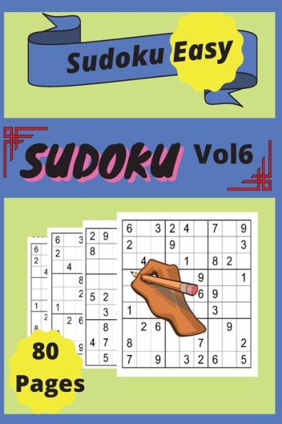 Sudoku Easy Vol 6: Vol 6