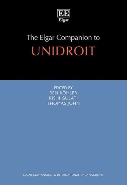 The Elgar Companion to UNIDROIT