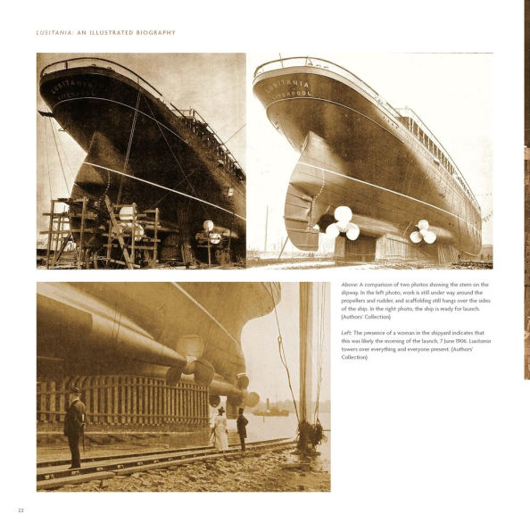 Lusitania: An Illustrated Biography (Volume One): Life of A Greyhound