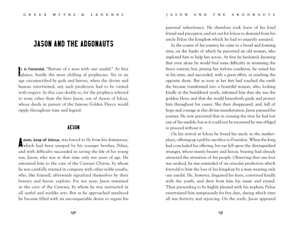 Greek Myths & Legends