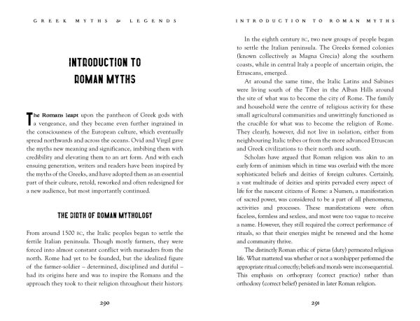 Greek Myths & Legends