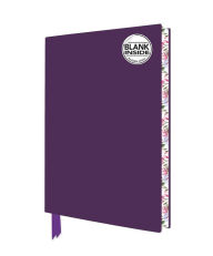 Title: Purple Blank Artisan Notebook (Flame Tree Journals), Author: Flame Tree Studio