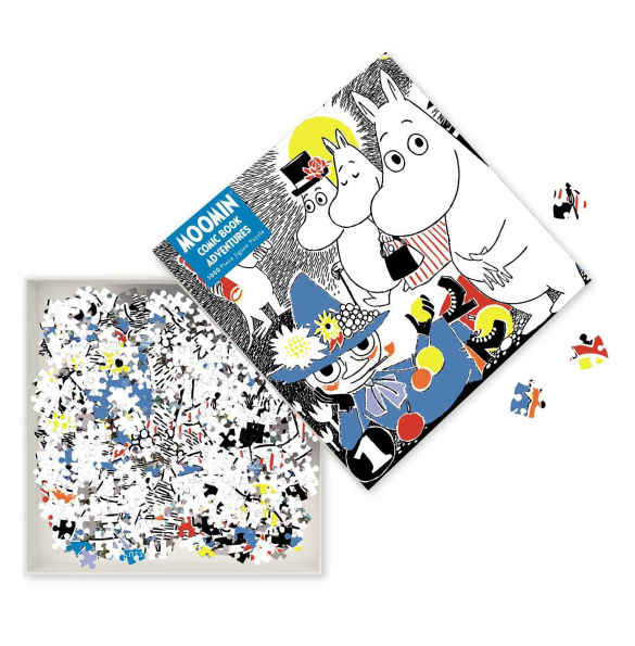 Adult Sustainable Jigsaw Puzzle: Moomin: Comic Strip, Book One: 1000-pieces. Ethical, Sustainable, Earth-friendly