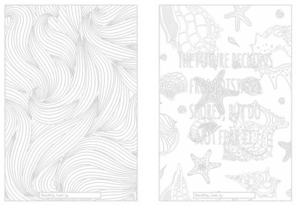 Adventures in Ink, Life Can Be Beautiful (Colouring Book): Large Format