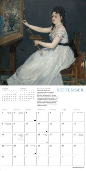 The National Gallery Mini Wall Calendar 2024 (Art Calendar)