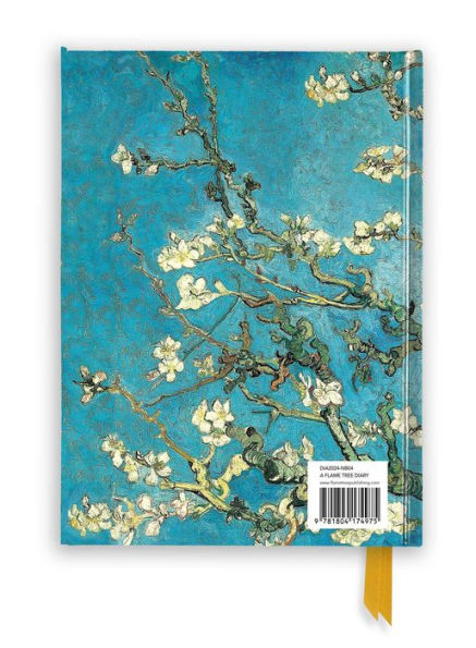 Vincent van Gogh: Almond Blossom 2024 Luxury Diary - Page to View with Notes