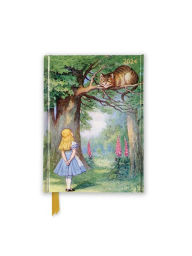 Download free pdf ebooks for mobile John Tenniel: Alice & the Cheshire Cat 2024 Luxury Pocket Diary - Week to View iBook PDB by Flame Tree Studio 9781804175057 (English Edition)