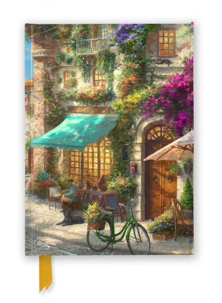 Luxury Journal Thomas Kinkade Italian Café