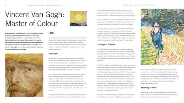 Vincent Van Gogh Masterpieces of Art