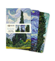 Title: Vincent van Gogh: Cypresses Set of 3 Mini Notebooks, Author: Flame Tree Studio