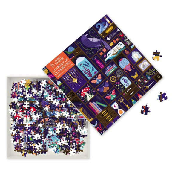 Adult Jigsaw Puzzle: Jenny Zemanek: A Cabinet of Curiosities: 1000-piece Jigsaw Puzzles