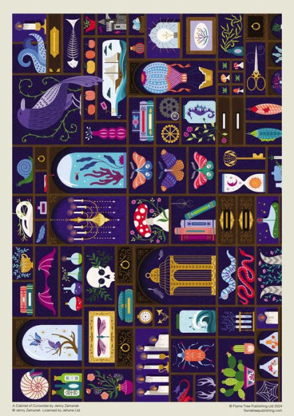 Adult Jigsaw Puzzle: Jenny Zemanek: A Cabinet of Curiosities: 1000-piece Jigsaw Puzzles