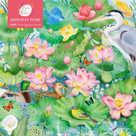 Title: Adult Jigsaw Puzzle: Bex Parkin: Waterlily Pond: 1000-piece Jigsaw Puzzles, Author: Flame Tree Studio