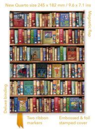 Title: Bodleian Libraries: Hobbies & Pastimes Bookshelves (Foiled Quarto Journal), Author: Flame Tree Studio