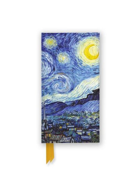 Vincent van Gogh: Starry Night (Foiled Slimline Journal)