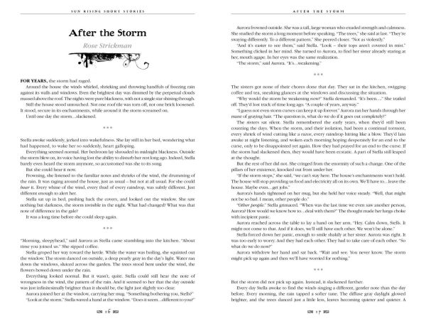 Sun Rising Short Stories
