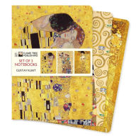 Title: Gustav Klimt Set of 3 Standard Notebooks, Author: Flame Tree Studio