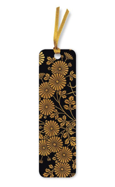 Uematsu Hobi: Box Decorated with Chrysanthemums Bookmarks (pack of 10)