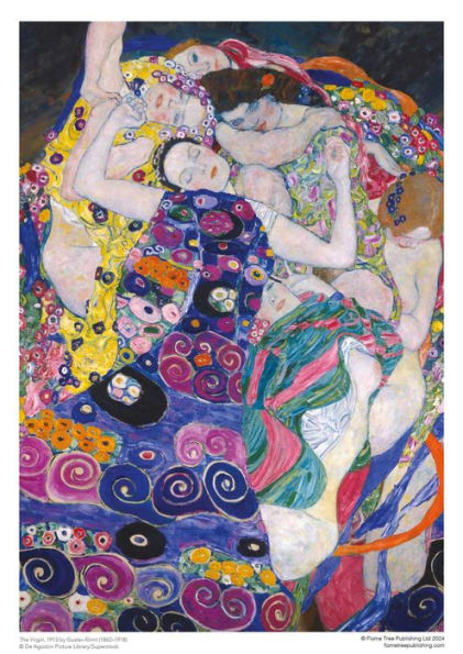 Adult Sustainable Jigsaw Puzzle Gustav Klimt: The Virgin: 1000-pieces. Ethical, Sustainable, Earth-friendly