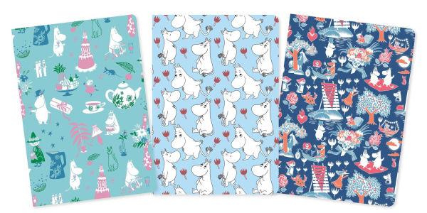 Moomin Classics Set of 3 Standard Notebooks