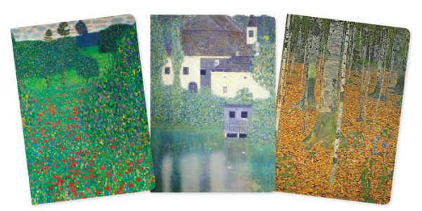 Gustav Klimt: Landscapes Set of 3 Standard Notebooks